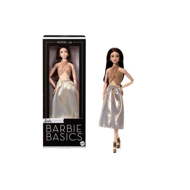 barbie signature barbie basics modelo 6 (mattel - jjx25) barbie signature barbie basics modelo 6 (mattel - jjx25)