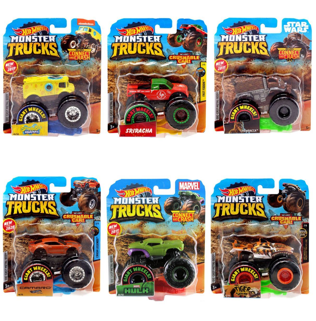 hot wheels monster truck basicos surtidos (mattel fyj44) hot wheels monster truck basicos surtidos (mattel fyj44)