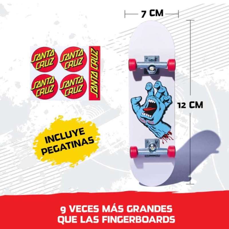 tech deck handboard santa cruz ( spin master - 6071368 )