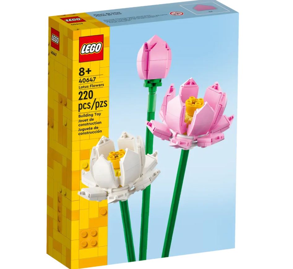 lego classic flores de loto ( 40647) lego classic flores de loto ( 40647)