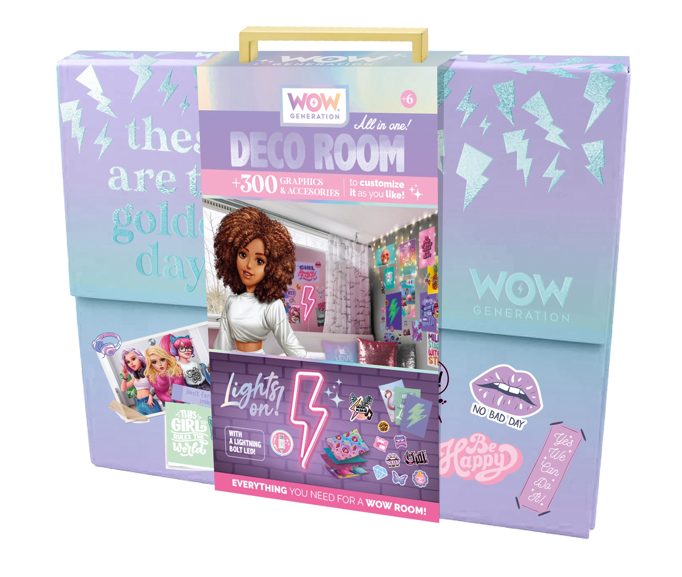 wow generation diy room decor kit ( kids licensing - wow00121)