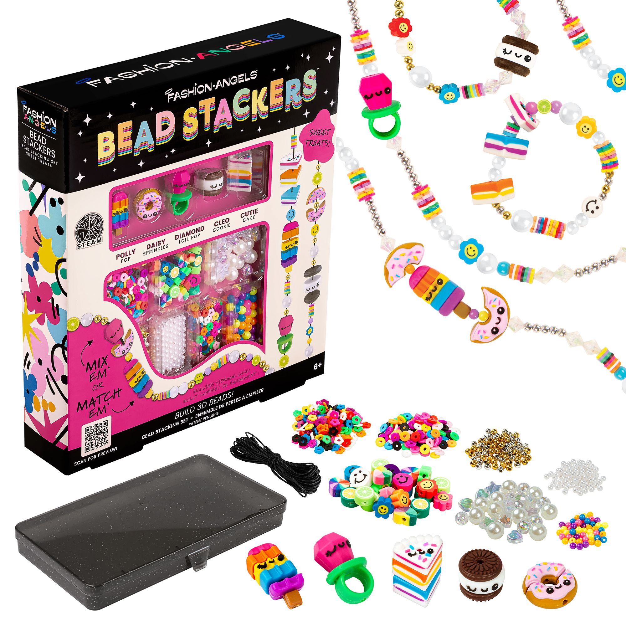 crayola beads pegatinas 3d ricos dulces (f13237) crayola beads pegatinas 3d ricos dulces (f13237)