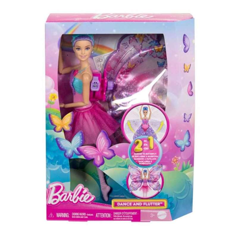 barbie dreamtopia mariposa bailarina (mattel - hxj10) barbie dreamtopia mariposa bailarina (mattel - hxj10)