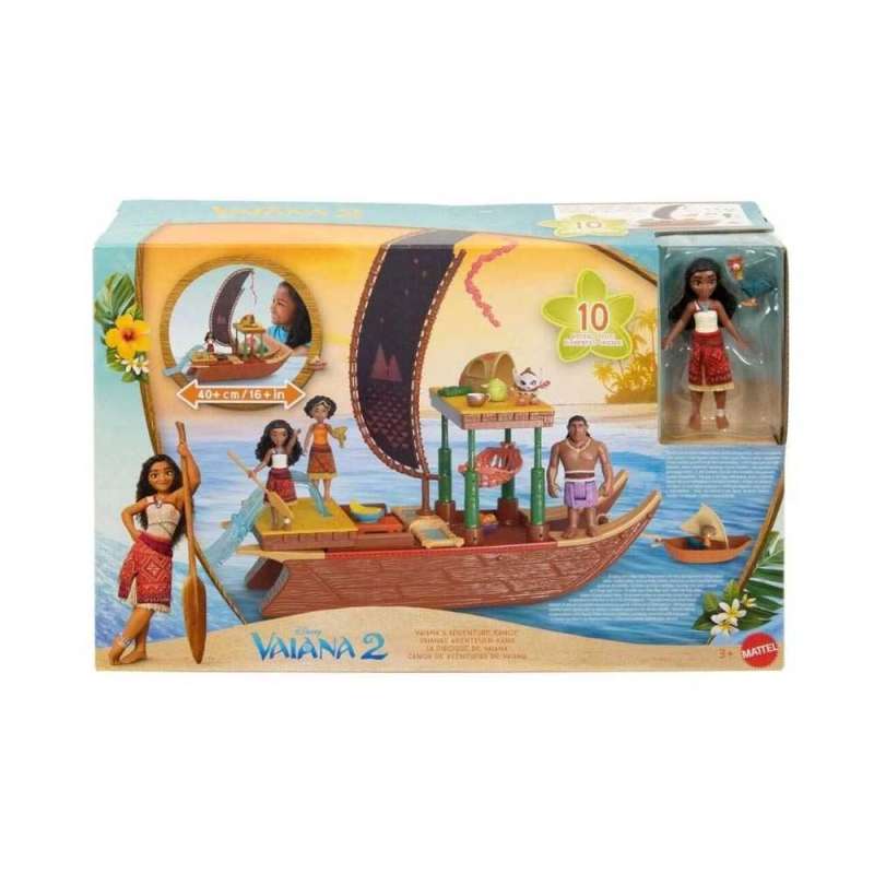 disney vaiana 2 gran catamaran (mattel - jbt78 )