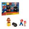 super mario set diorama clasico (jakks pacific - 64510-4l)