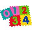 puzzle eva 5 piezas numbers (globo 05065) puzzle eva 5 piezas numbers (globo 05065)