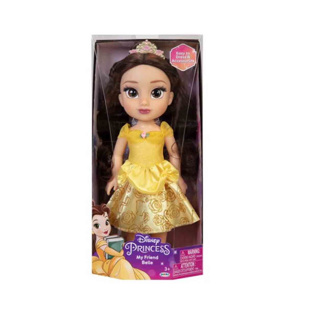 disney princess muÑeca bella 38 cm  ( jakks pacific - 230134 )