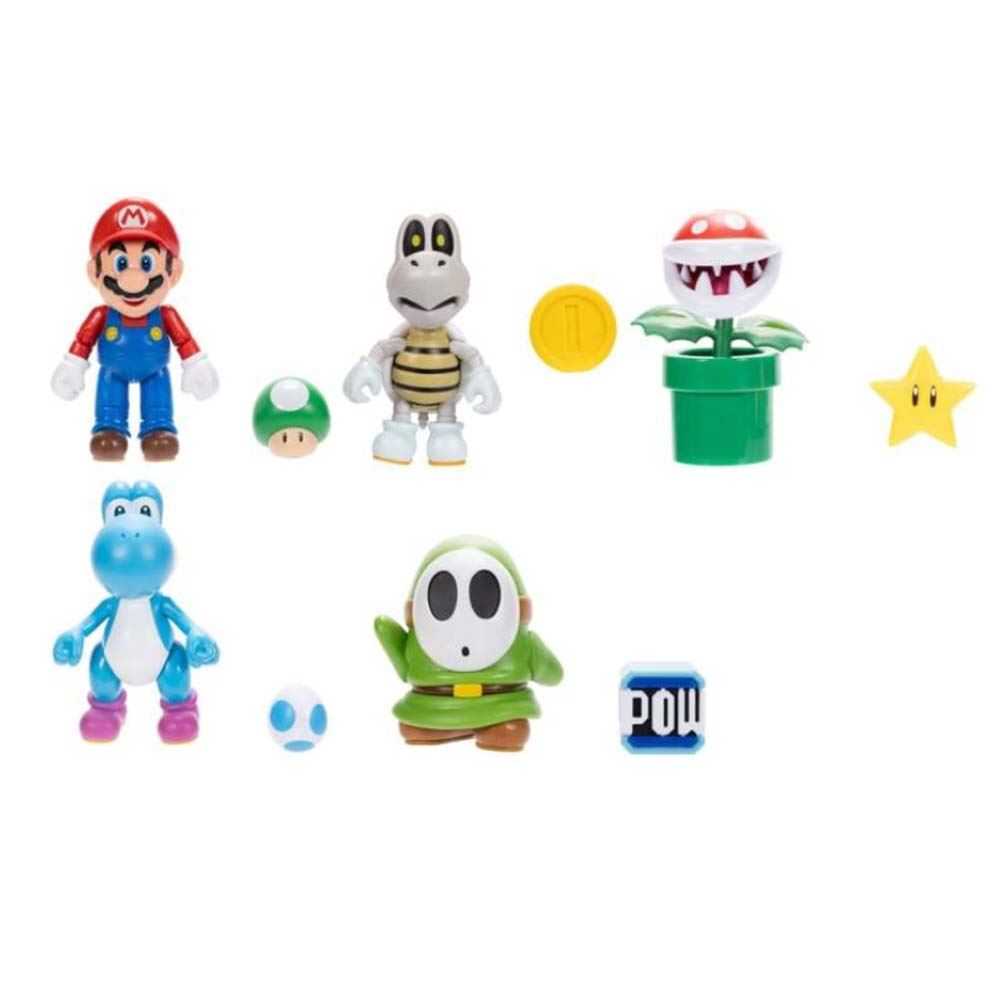 super mario figuras 10 cm serie 40 surtidas (jakks pacific - 424424-6-gen)