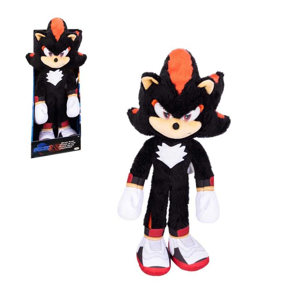 sonic 3 movie peluche deluxe shadow ( jakks pacific - 423604) sonic 3 movie peluche deluxe shadow ( jakks pacific - 423604)