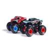monster jam 1:64 iron man vs war machine (spin master - 6070555)