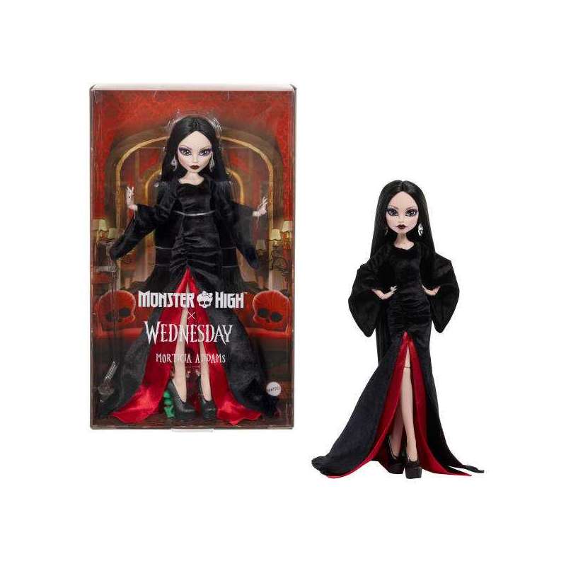 monster high wednesday muÑeca morticia (mattel - jlk99) monster high wednesday muÑeca morticia (mattel - jlk99)