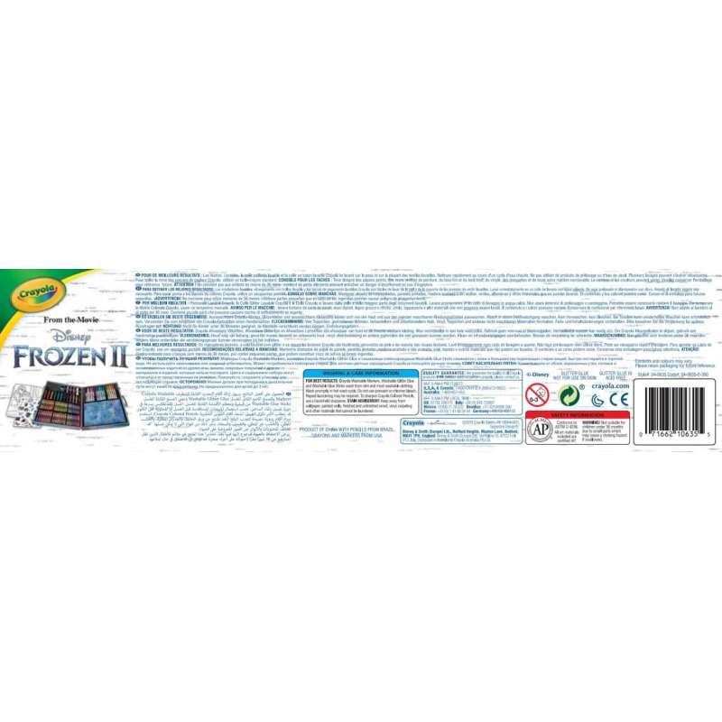 crayola frozen ii maletin del artista crayola frozen ii maletin del artista