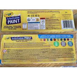 crayola 10 temperas lavables efectos ( 54-2395 )