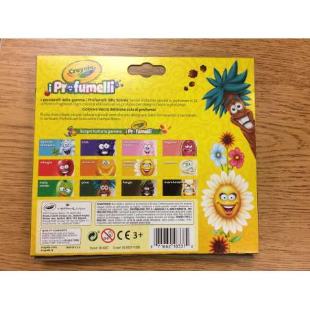 crayola los olorosos 12 rotus lavables  (58-8337)