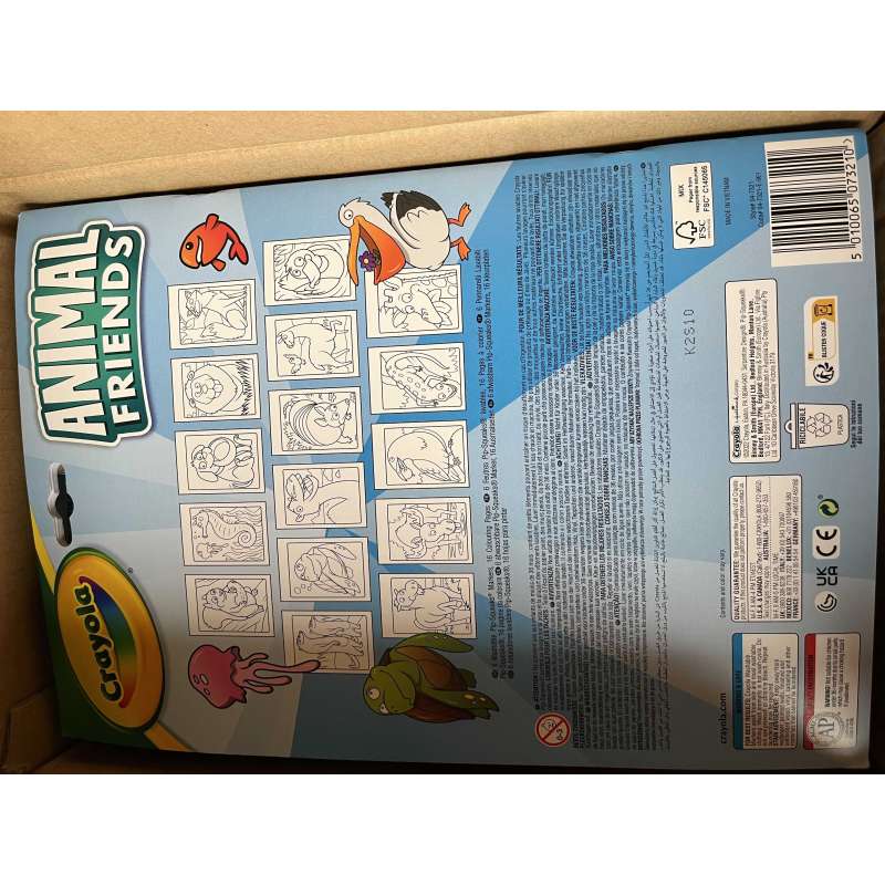 crayola libro colorear animal friends ( 04-7321) crayola libro colorear animal friends ( 04-7321)