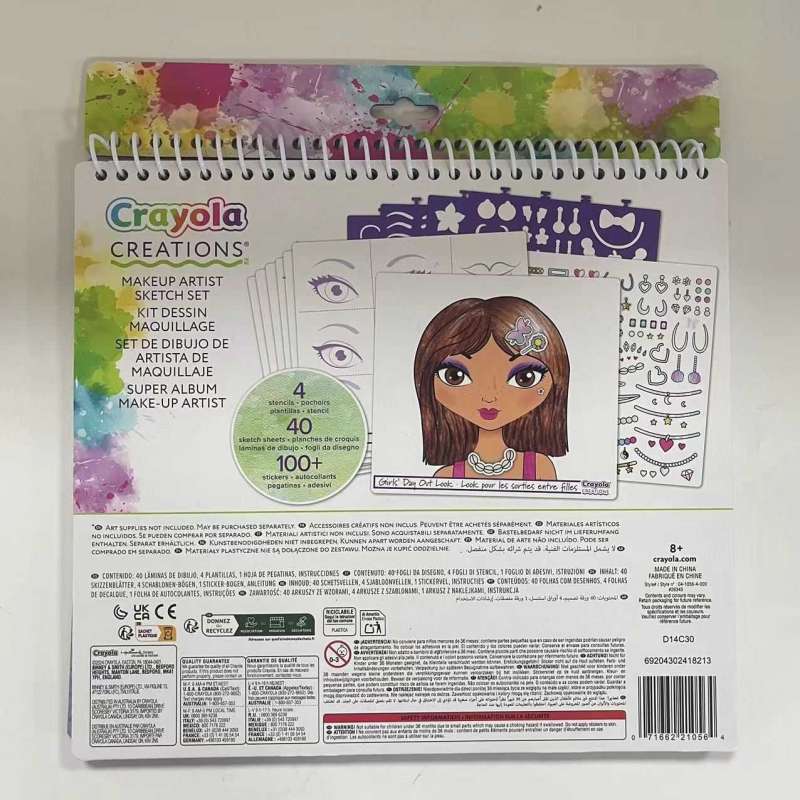 crayola creations super album maquillaje ( 04-1056) crayola creations super album maquillaje ( 04-1056)