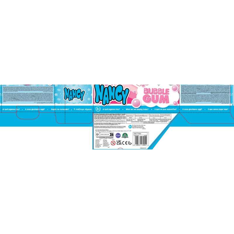nancy bubble gum summer pack  (famosa - nac71000)