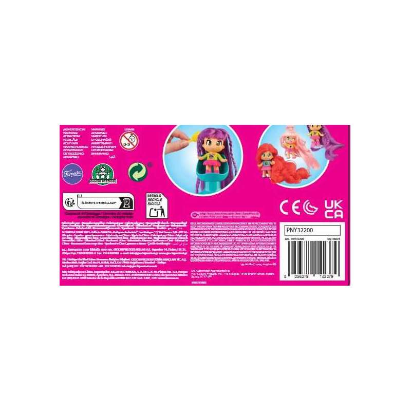 pinypon super melena figuras surtidas (famosa pny33000)