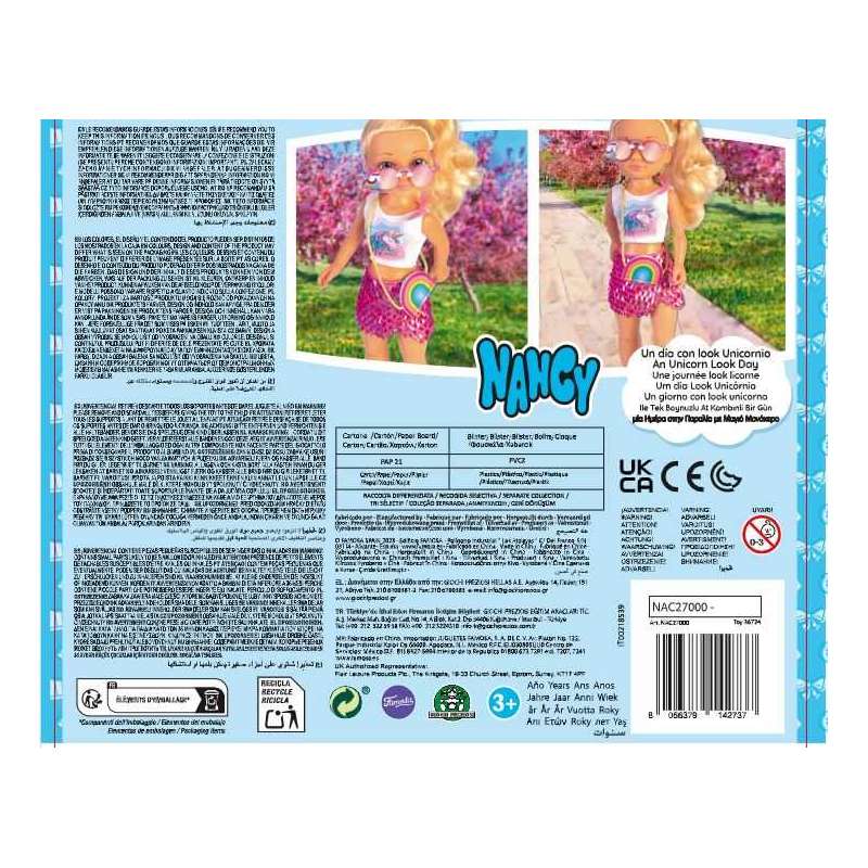 nancy un dÍa con look de unicornio (nac27000) nancy un dÍa con look de unicornio (nac27000)