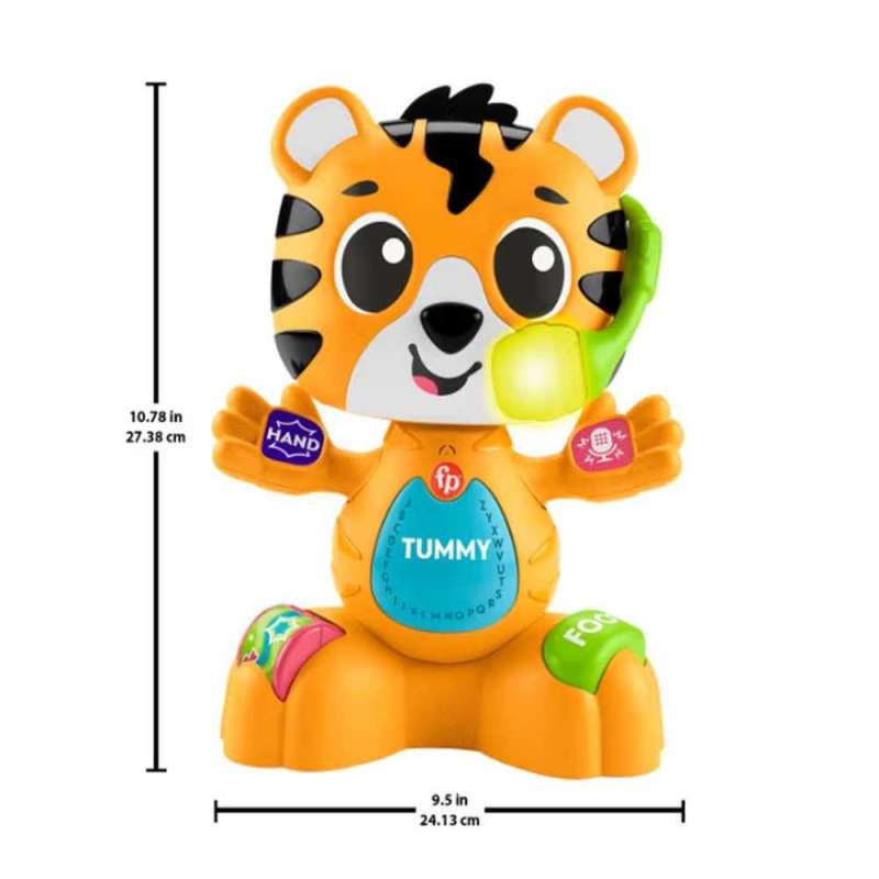 fisher-price banda animal tin el tigre (mattel - hyk91) fisher-price banda animal tin el tigre (mattel - hyk91)