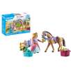 playmobil starter pack princesa con caballo (71801)