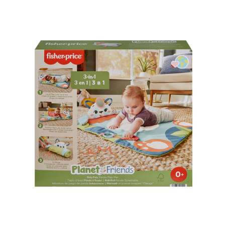 fisher-price alfombra panda 3 en 1 (mattel - hkd65)