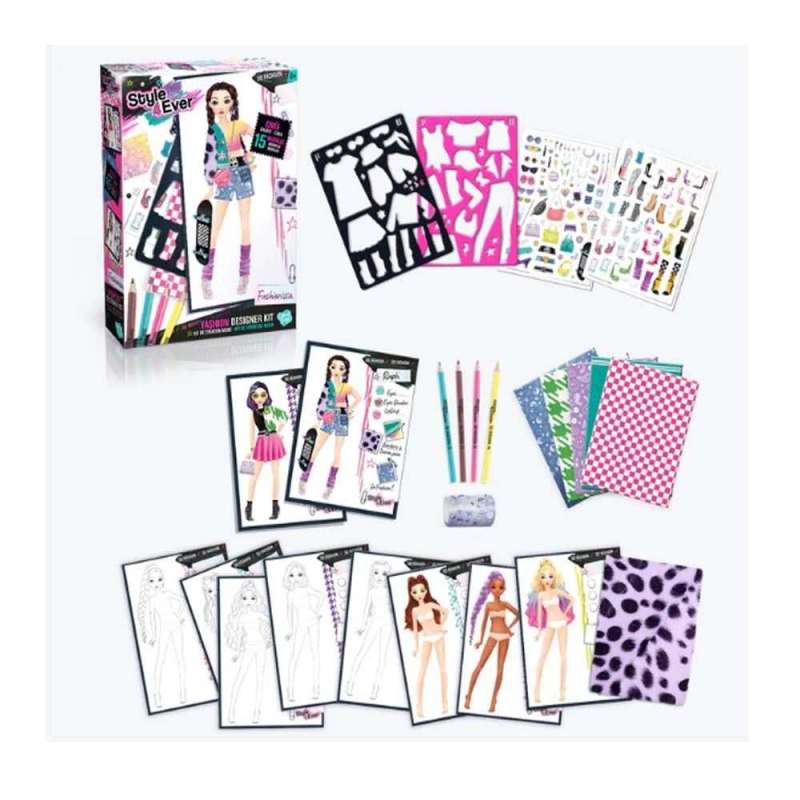 style 4 ever fashion designer kit (canal toys - ofg284) style 4 ever fashion designer kit (canal toys - ofg284)