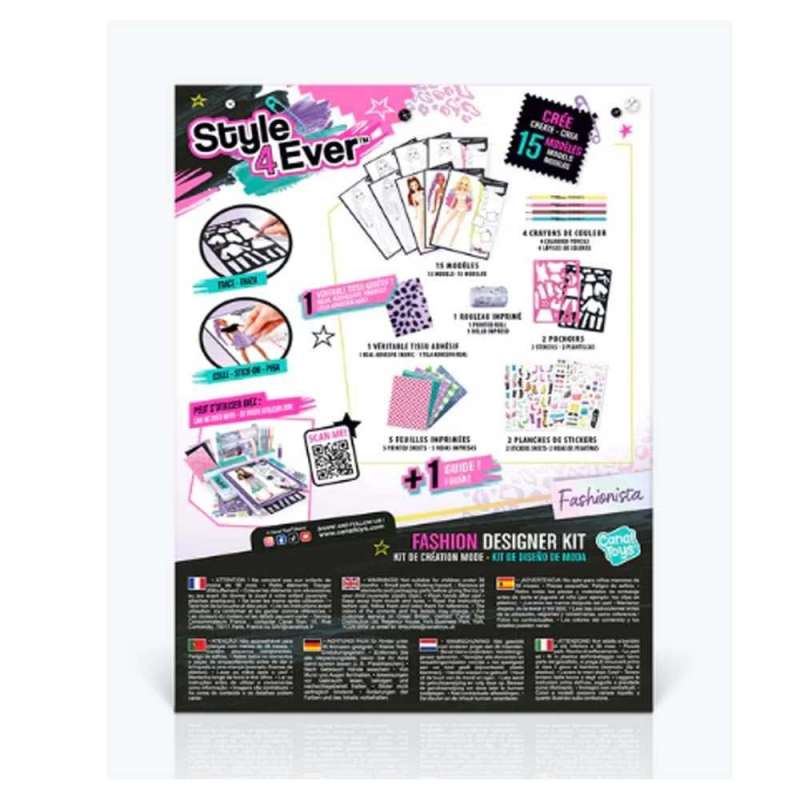 style 4 ever fashion designer kit (canal toys - ofg284) style 4 ever fashion designer kit (canal toys - ofg284)