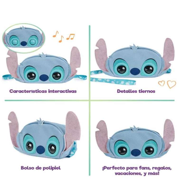 purse pets bolso interactivo stitch (spin master - 6067400) purse pets bolso interactivo stitch (spin master - 6067400)