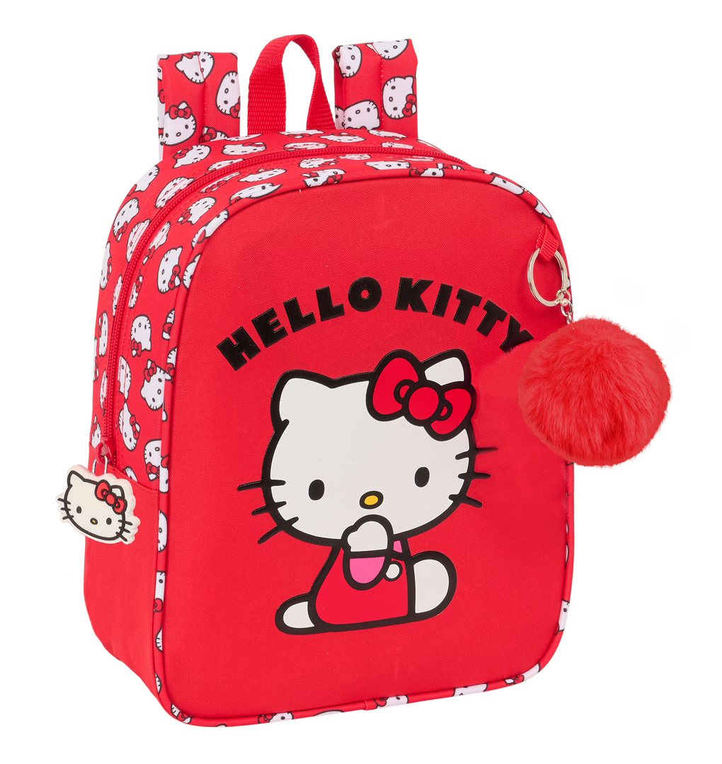 hello kitty iconic mochila guarderia adaptable (safta - 612516232)