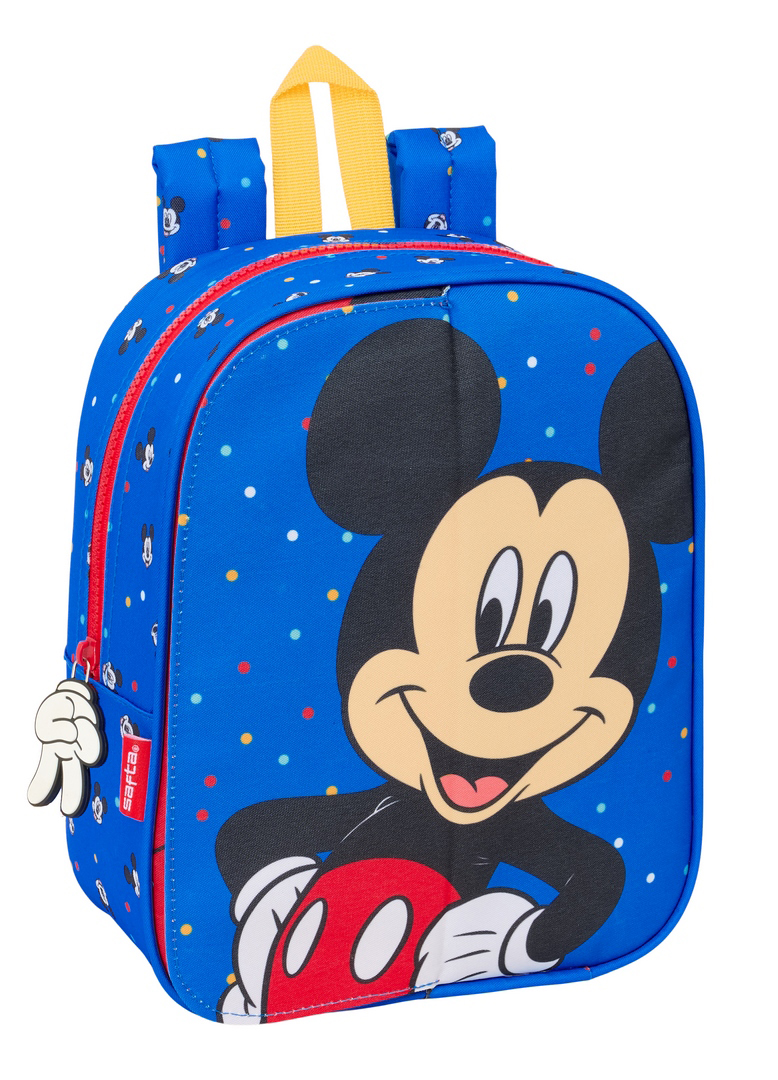 mickey mouse mochila guarderia adaptable carro (safta - 612514232)