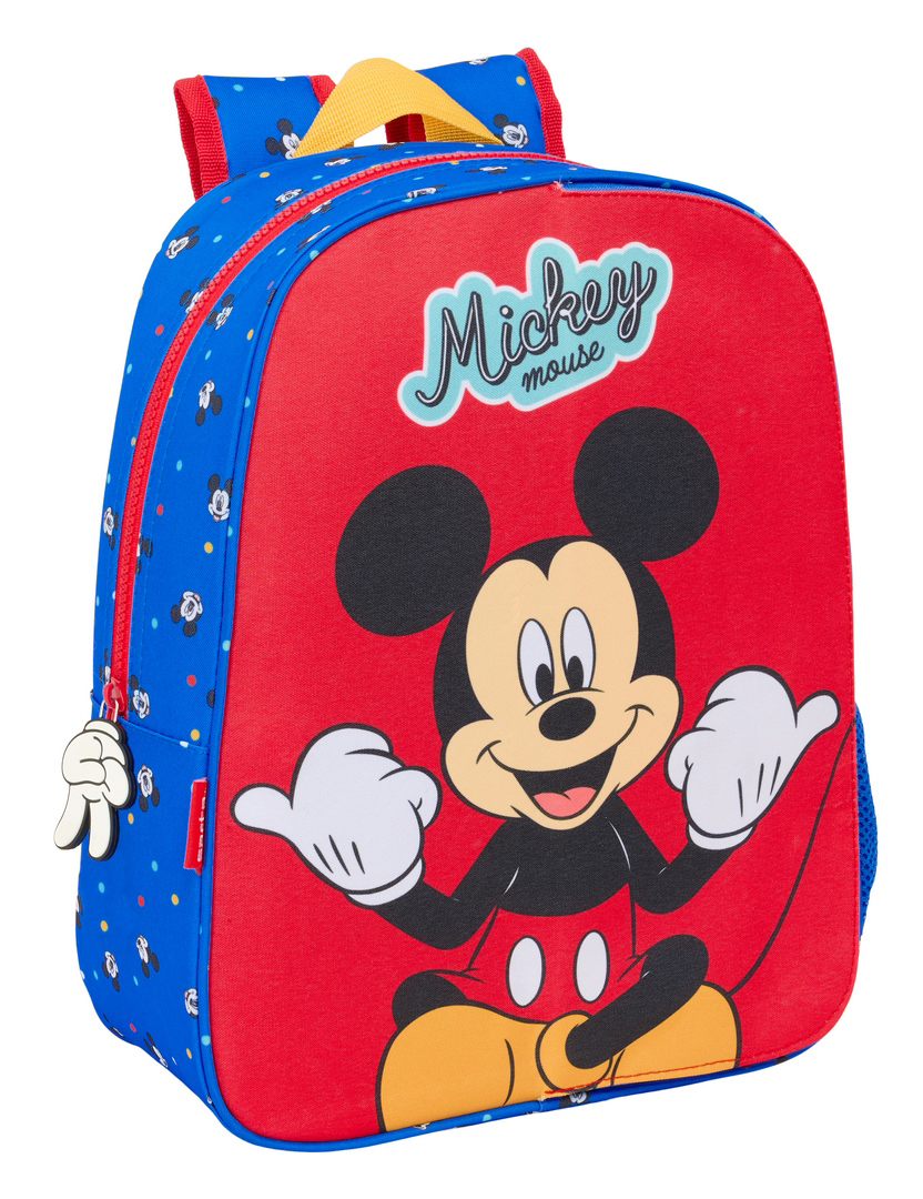 mickey mouse mochila infantil adaptable carro (safta - 612514185)
