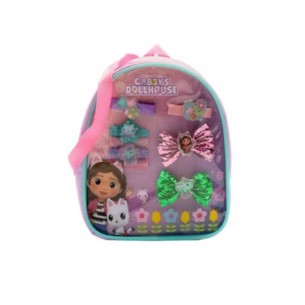 gabby´s dollhouse mochila + accesorios (gd22533)