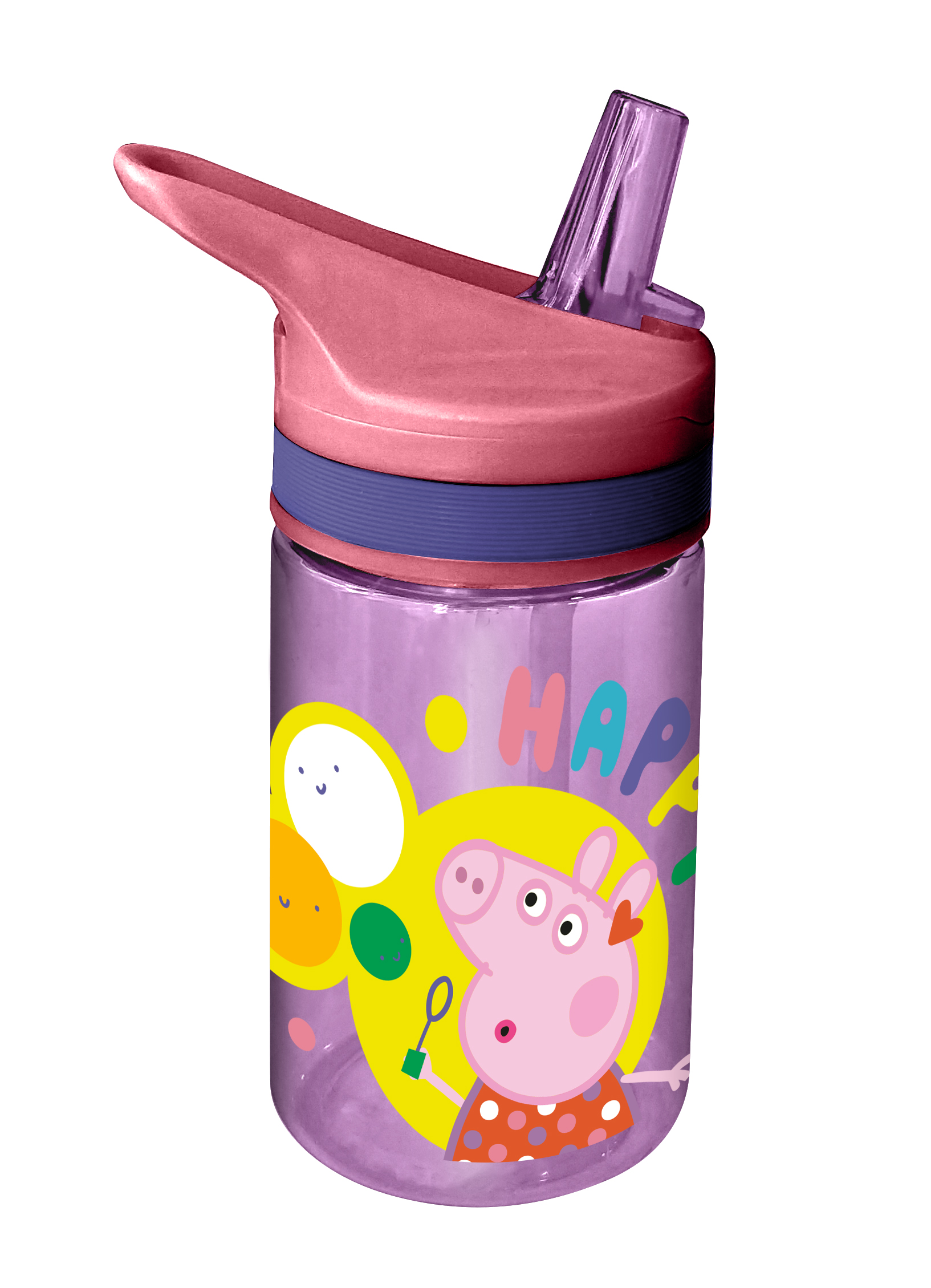 peppa pig cantimplora tritan 400 ml (kids licensing - pp17063)