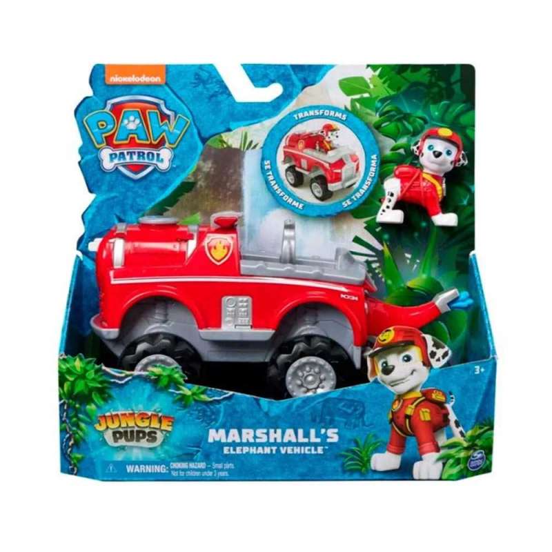 paw patrol vehiculo jungle marshall ( spin master - 6067759 )