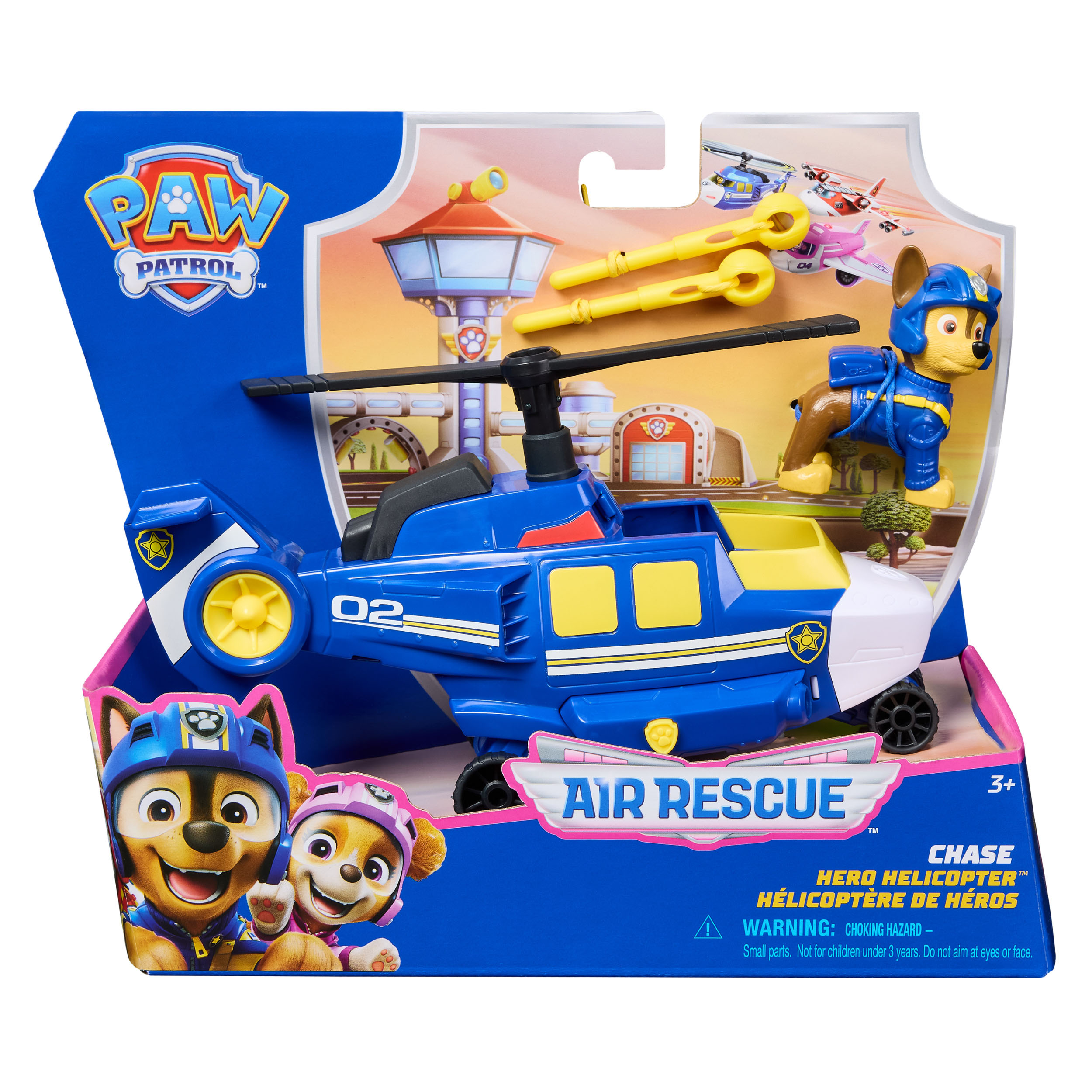 paw patrol vehiculo air rescue chase (spin master - 6071173)