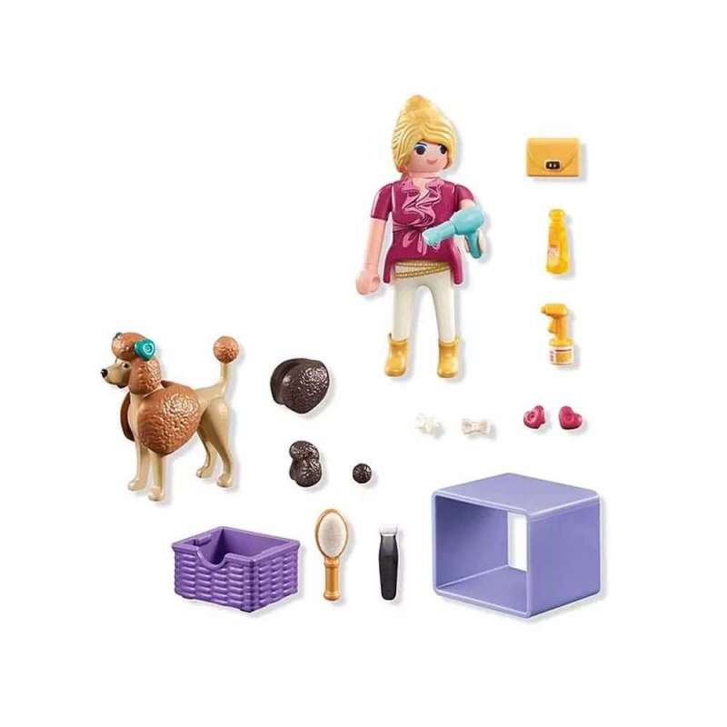 playmobil peluqueria canina (71747)