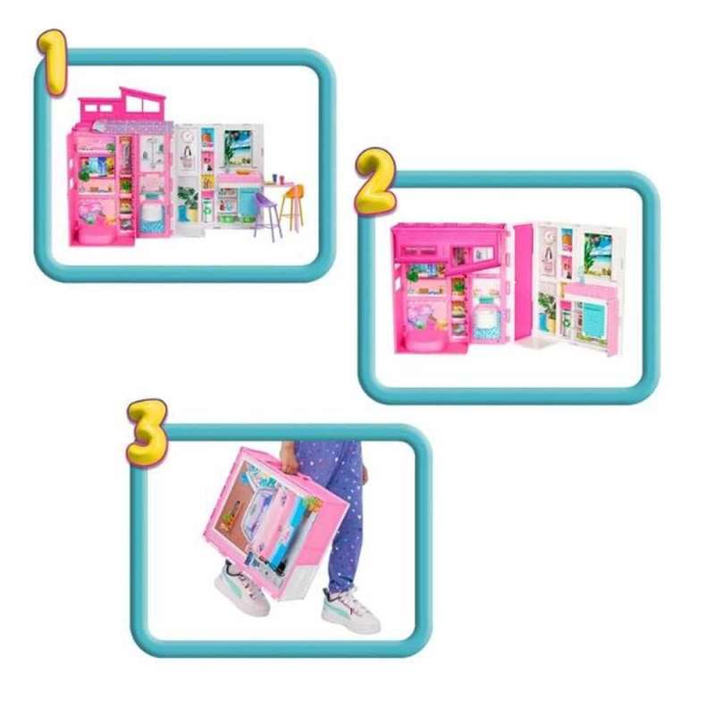 barbie 65 aniversario apartamento muÑeca (mattel - hrj77)