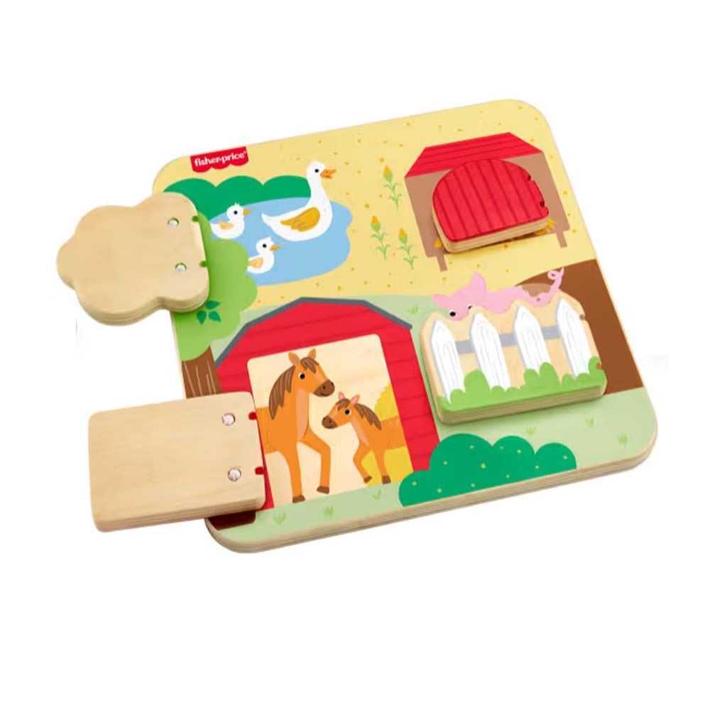 fisher-price tabla animales cucu-tras (mattel - jcy33)
