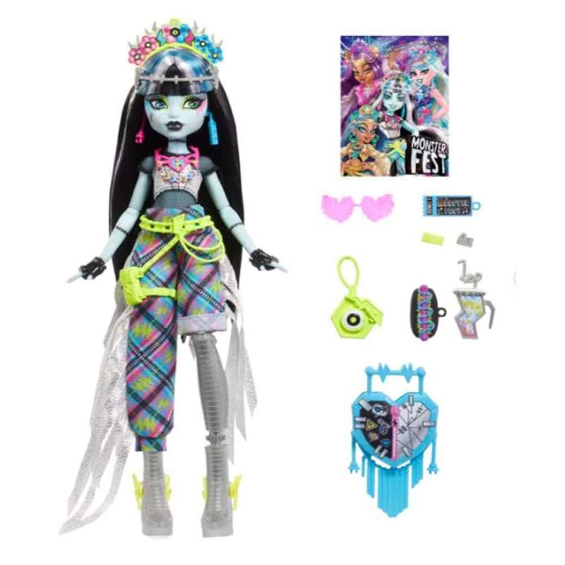 monster high fiesta muÑeca frankie stein (mattel - hxh79) monster high fiesta muÑeca frankie stein (mattel - hxh79)