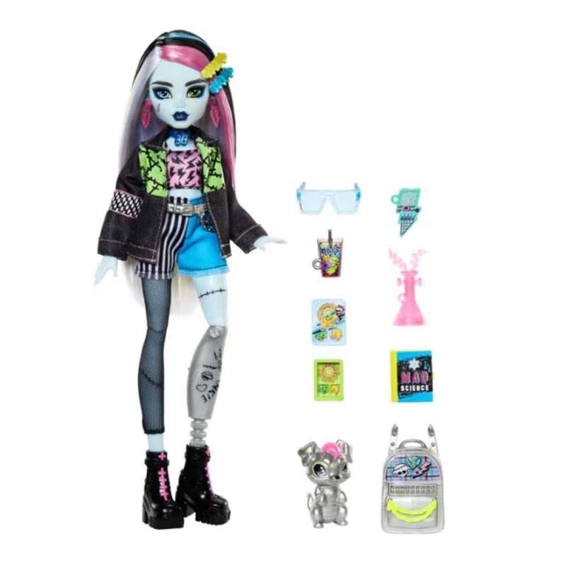 monster high fabulosa frankie stein (mattel - hxh73) monster high fabulosa frankie stein (mattel - hxh73)