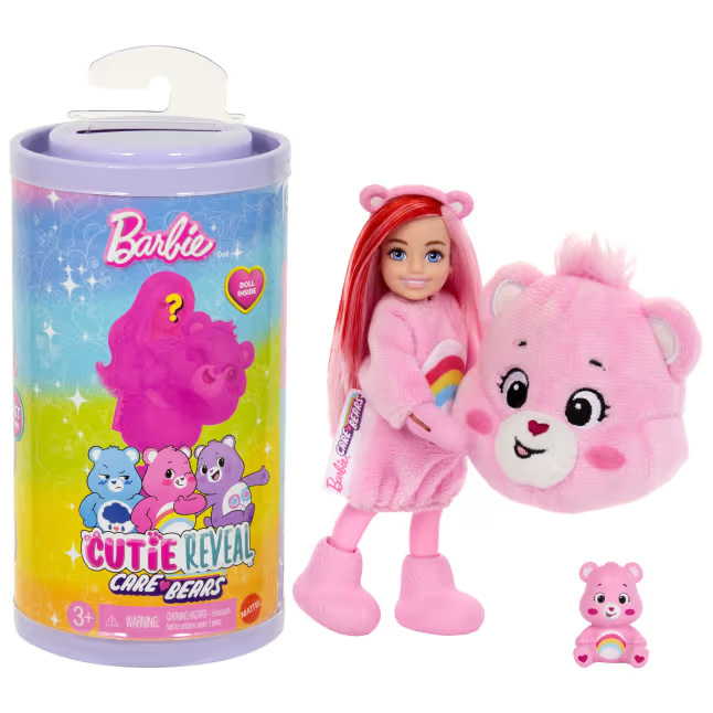 barbie cutie reveal chelsea osos amorosos (mattel - jcn97)