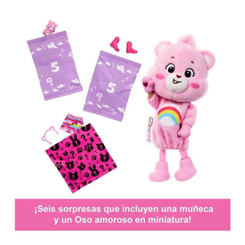 barbie cutie reveal chelsea osos amorosos (mattel - jcn97)