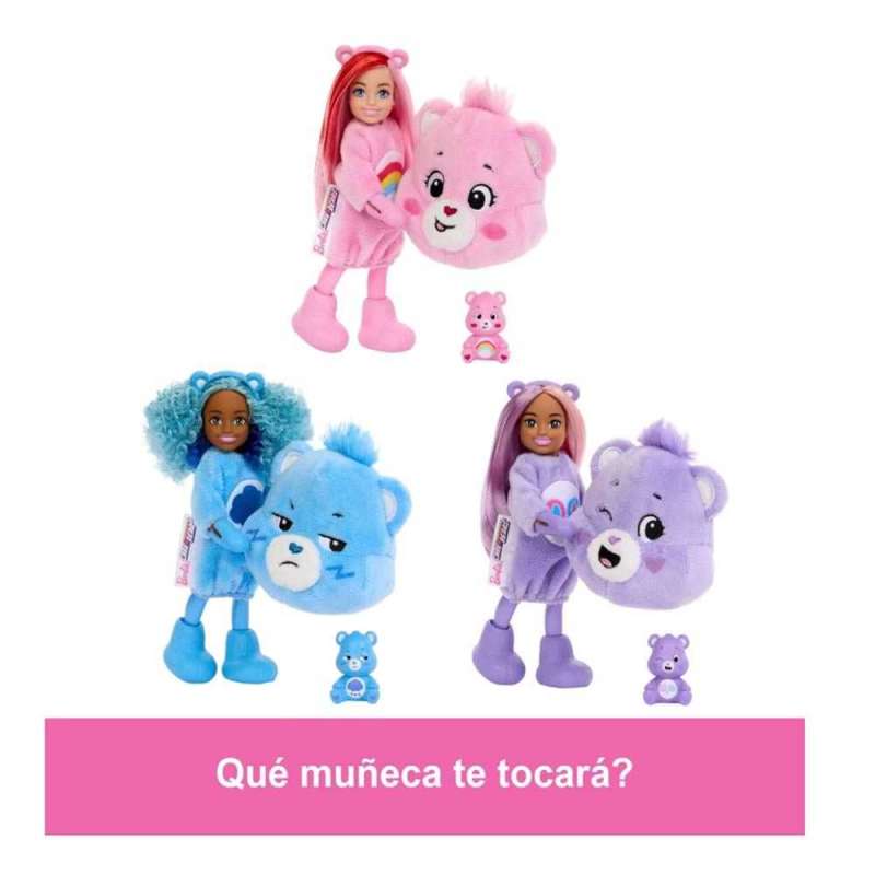 barbie cutie reveal chelsea osos amorosos (mattel - jcn97)