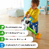 fisher-price aprende andador cebra ( mattel - dld87)