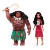 disney vaiana 2 pack muÑecas vaiana y maui (mattel - jdd43)