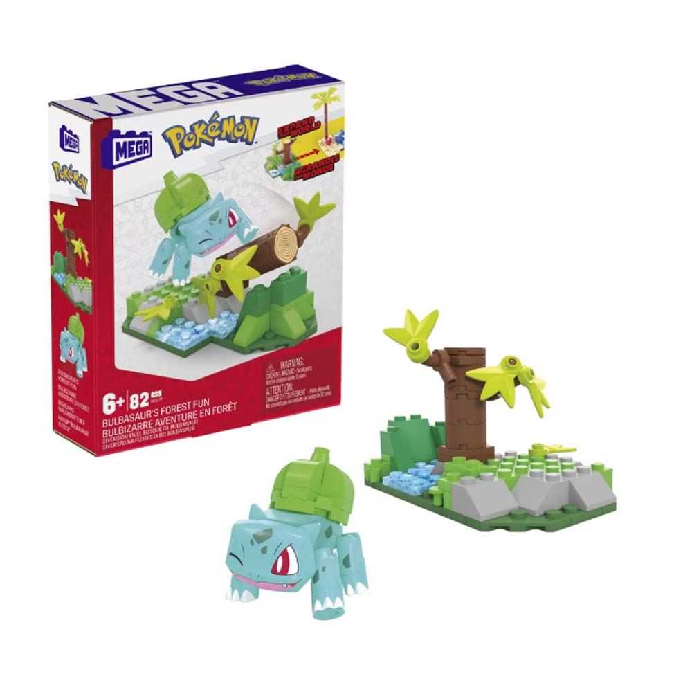 mega construx pokemon constructor aventuras surtidos (mattel - hdl75)