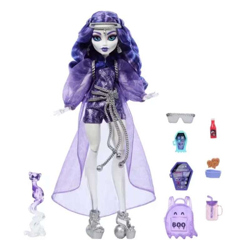 monster high muÑeca spectra vondergeist (mattel - hxh77)