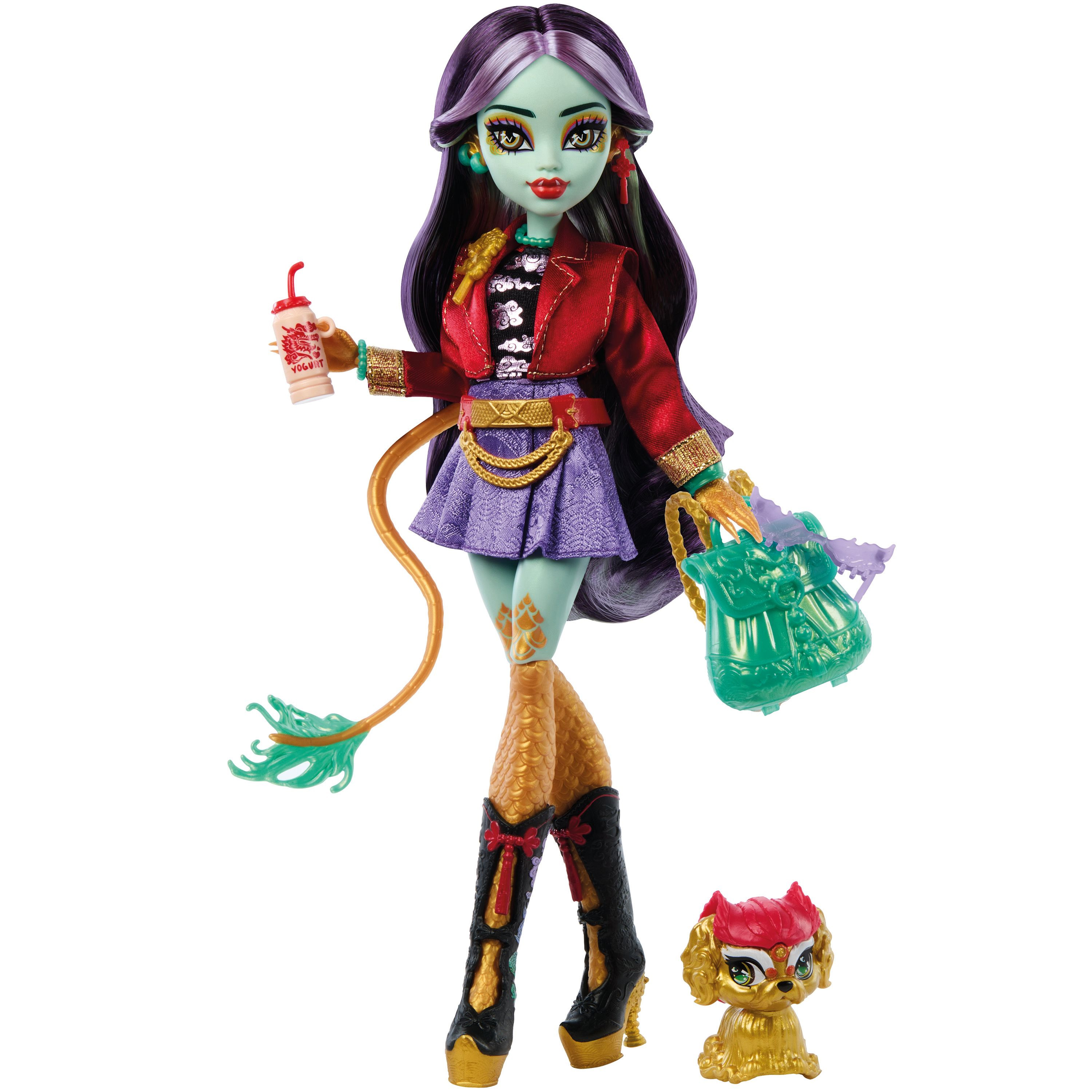monster high muÑeca jinafire (mattel - hyv58)