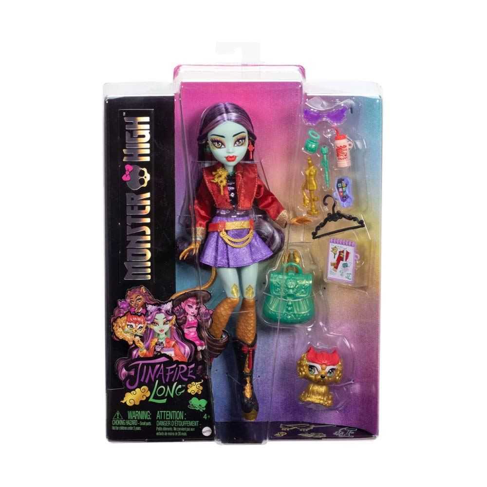 monster high muÑeca jinafire (mattel - hyv58)